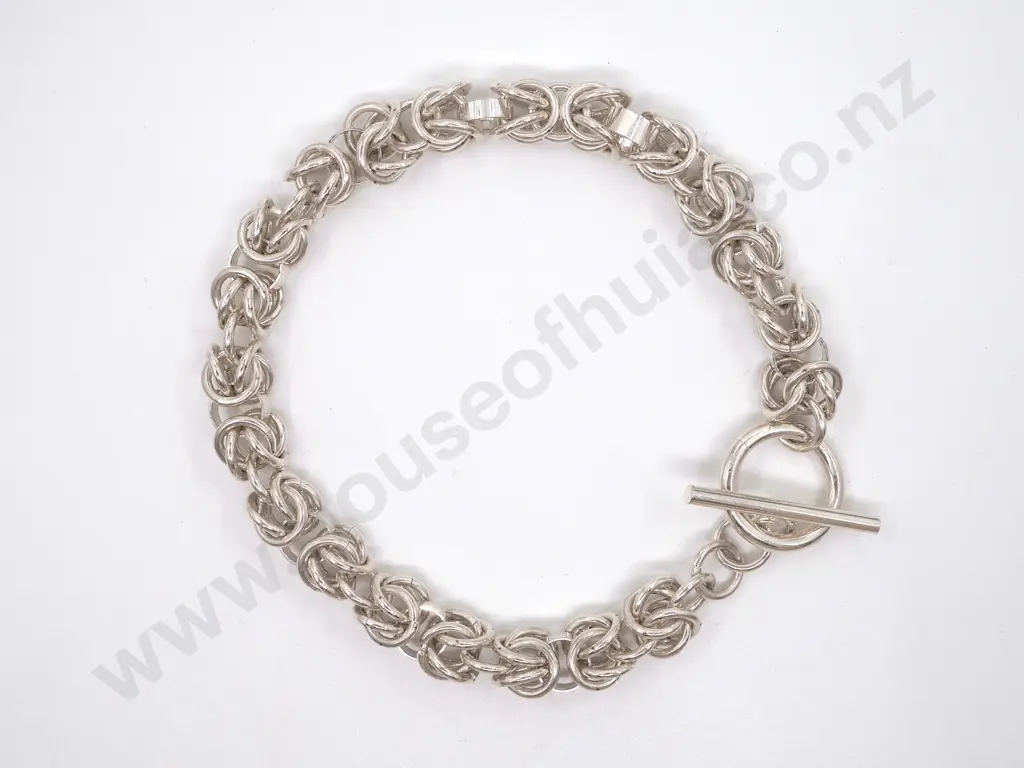Sterling Silver Fancy Link Bracelet Image 1++