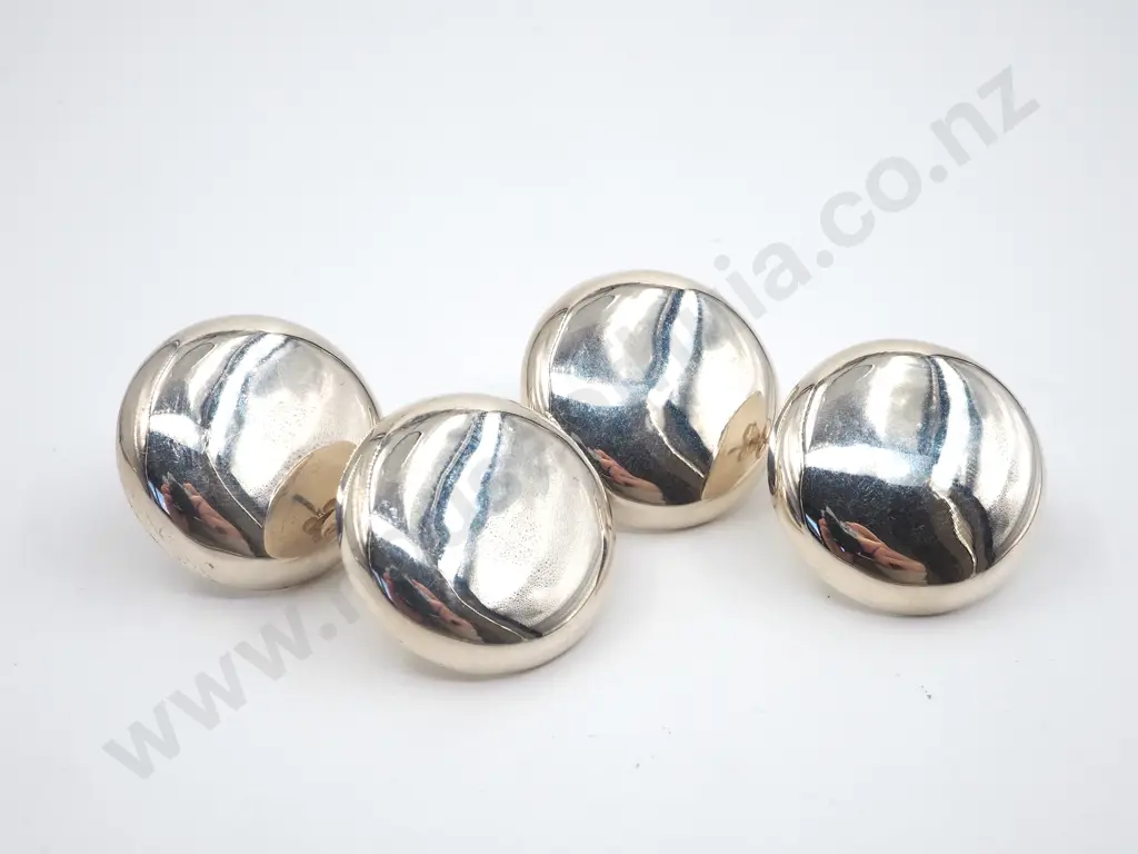 Two Pair of Sterling Silver Button Shaped Earrings  Image 1++
