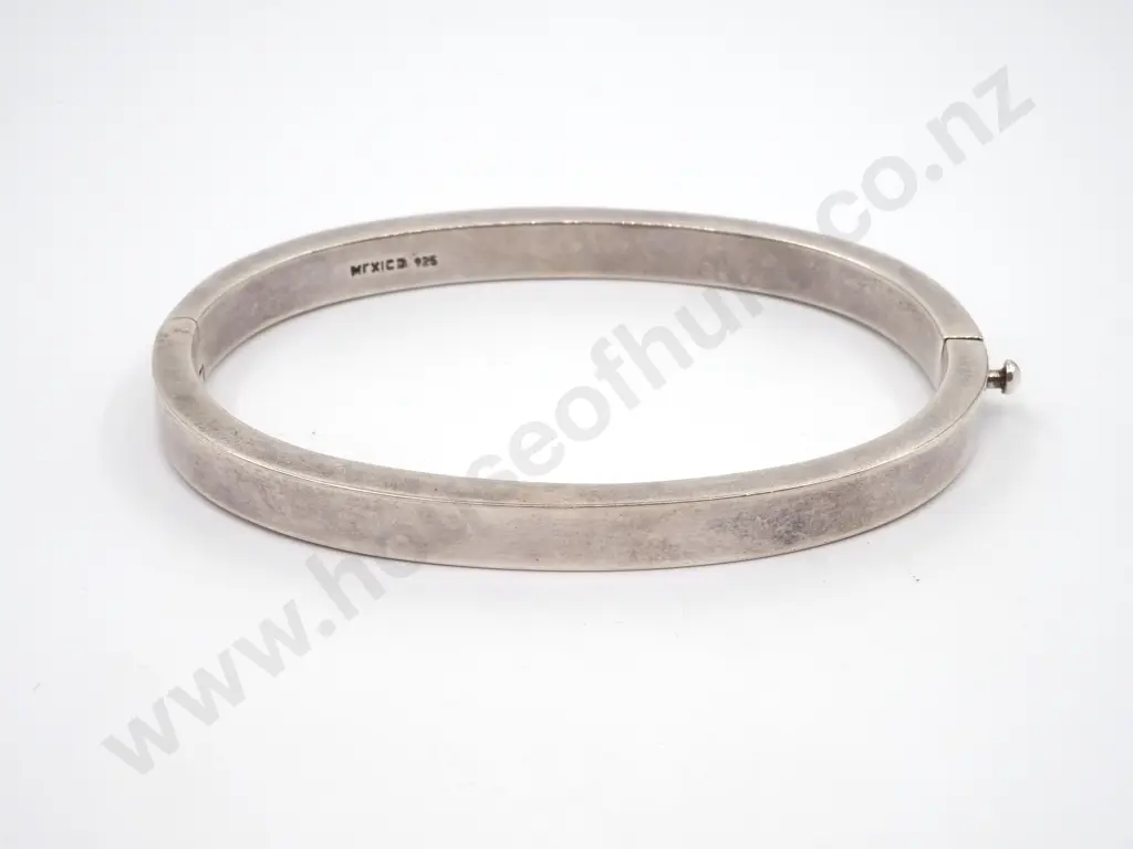 Sterling Silver Snap Bangle  Image 1++