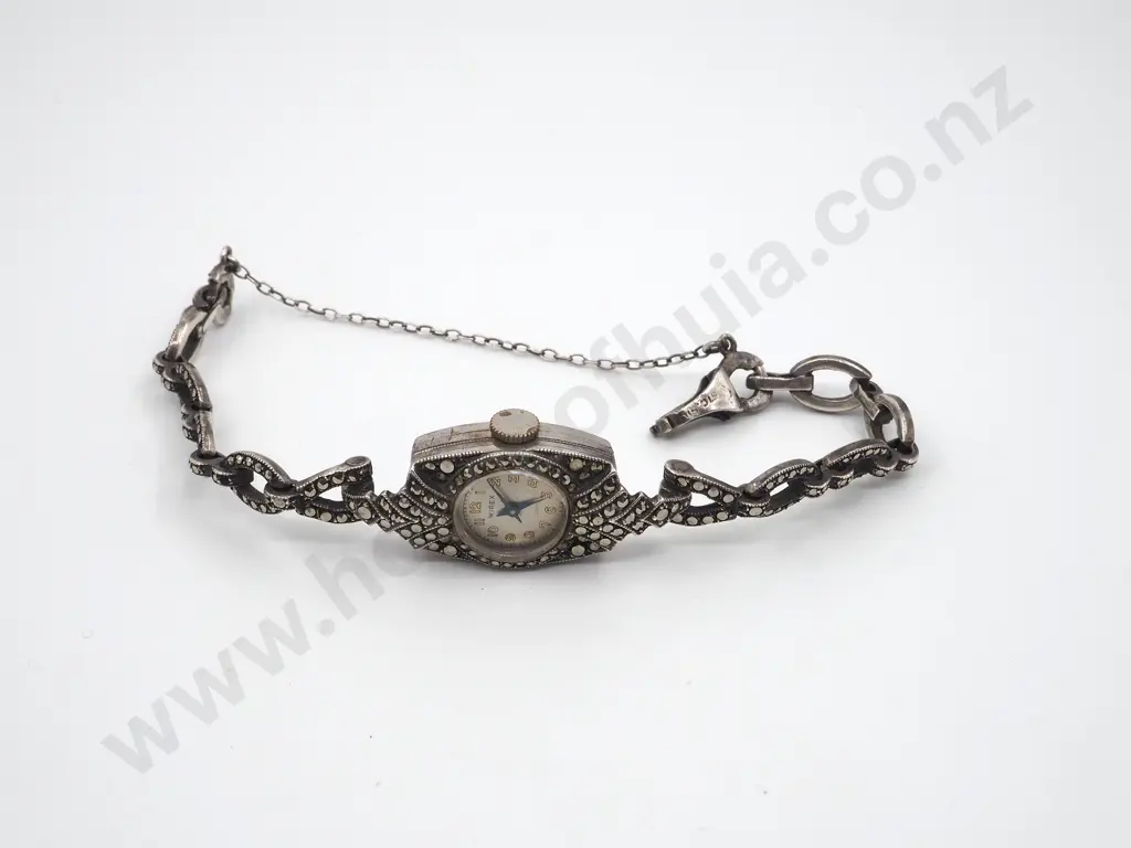 Attractive Marcasite Watch Image 1++