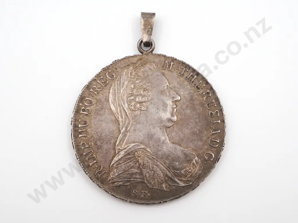 Austria, Maria Theresa, Thaler, 1780 Silver Coin Image 1++