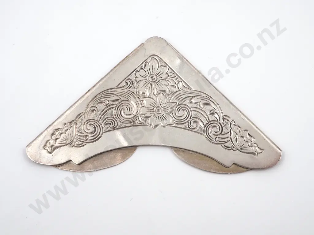 Gorham Silver Book Mark w Engraved Decoration Image 1++