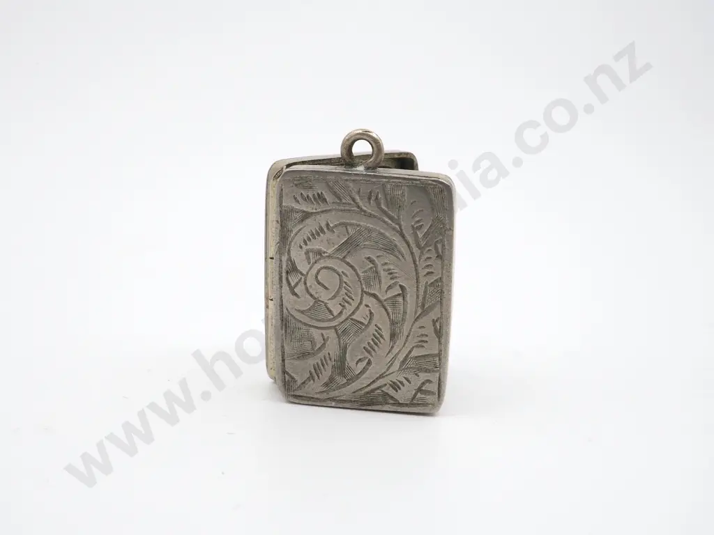 Colonial Nickel Silver Vinaigrette Image 1++