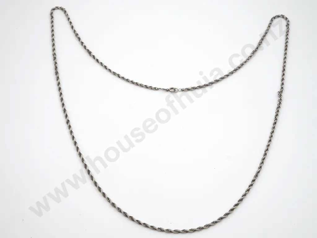 Sterling Silver Twist  Link  Chain Image 1++