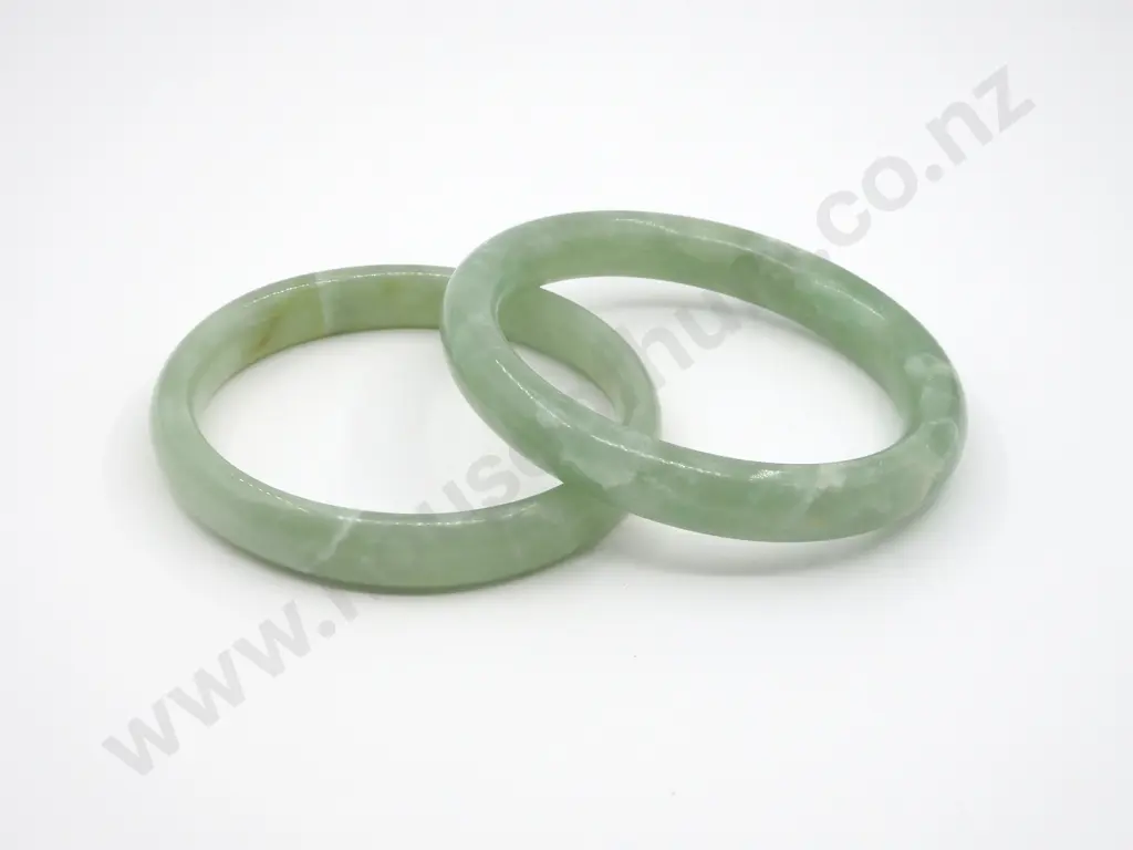 Two Jade Bangles  Image 1++