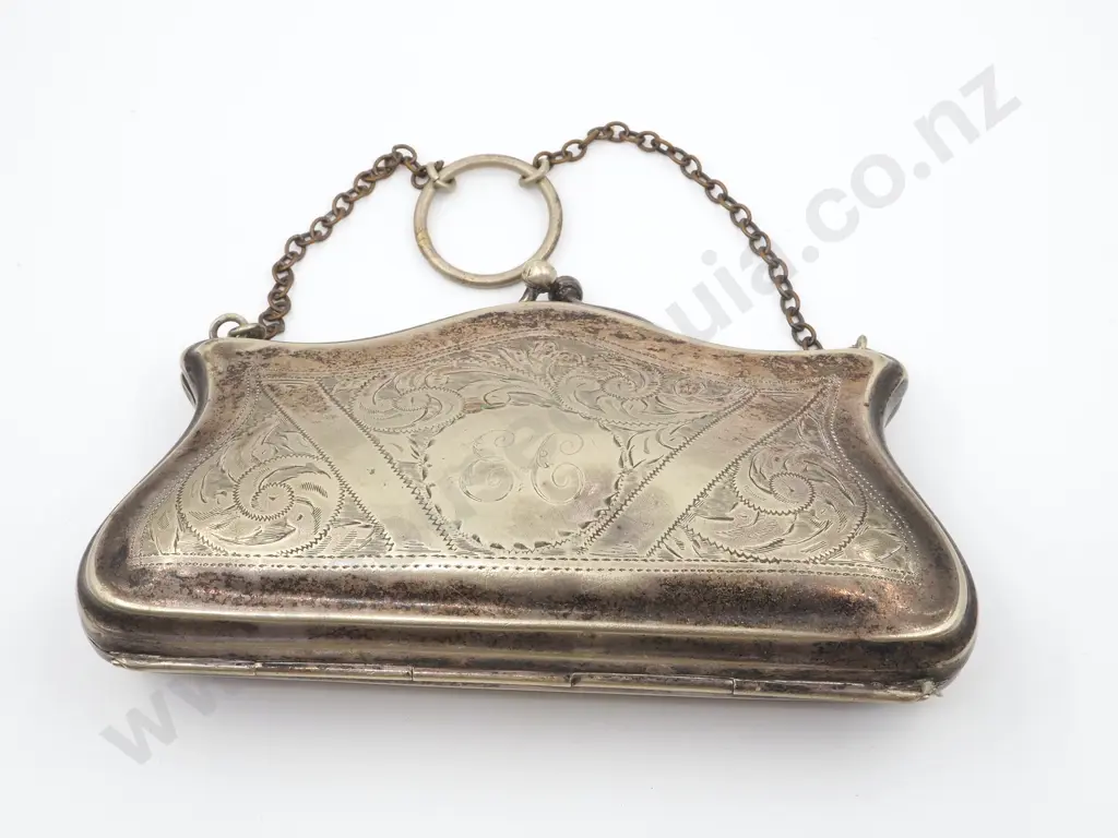 Vintage S/P Evening Purse Image 1++