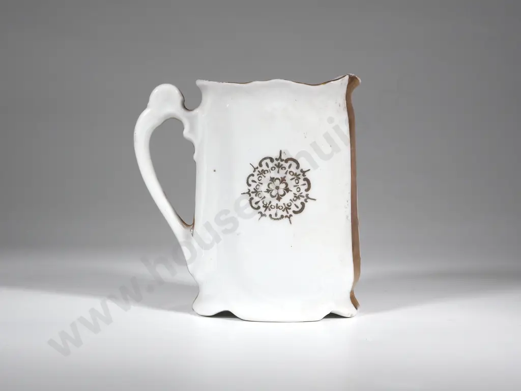 Royal Doulton Saucer Decorated With Kiwis & Marked "Kiwis" Specially Made For J.Bates & Co Ltd  & A Cadman Bathhouse Jug Image 1++