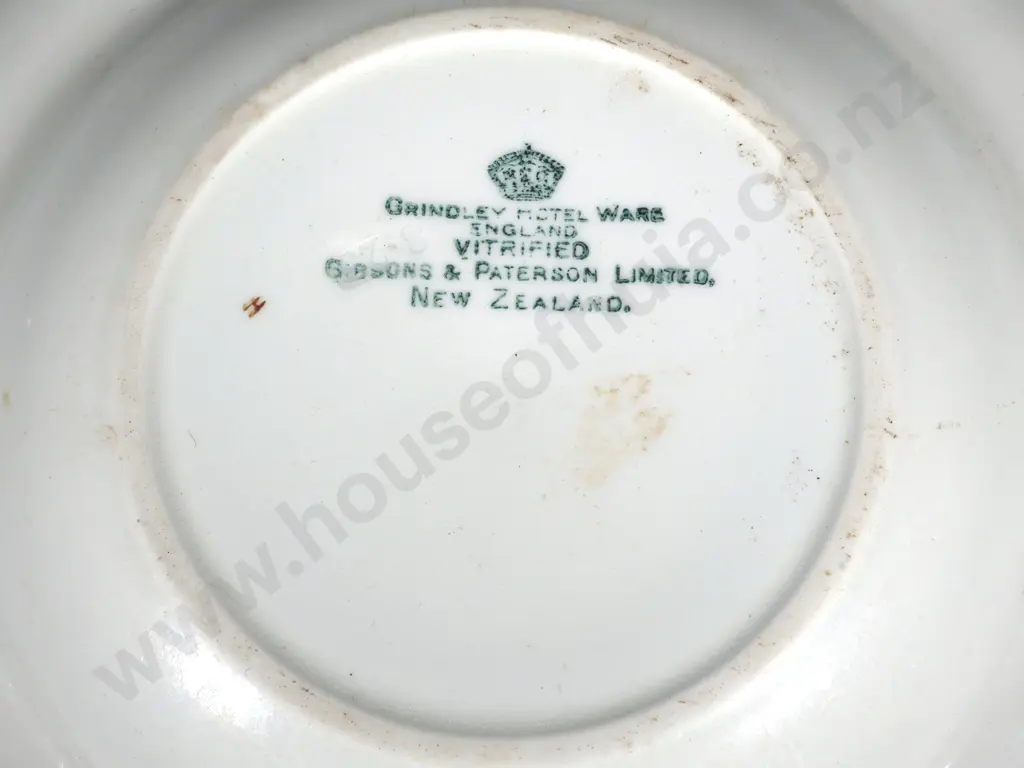 Grindley Hotel Ware Soup Bowl From the Rotherfield Hotel Christchurch Image 1++