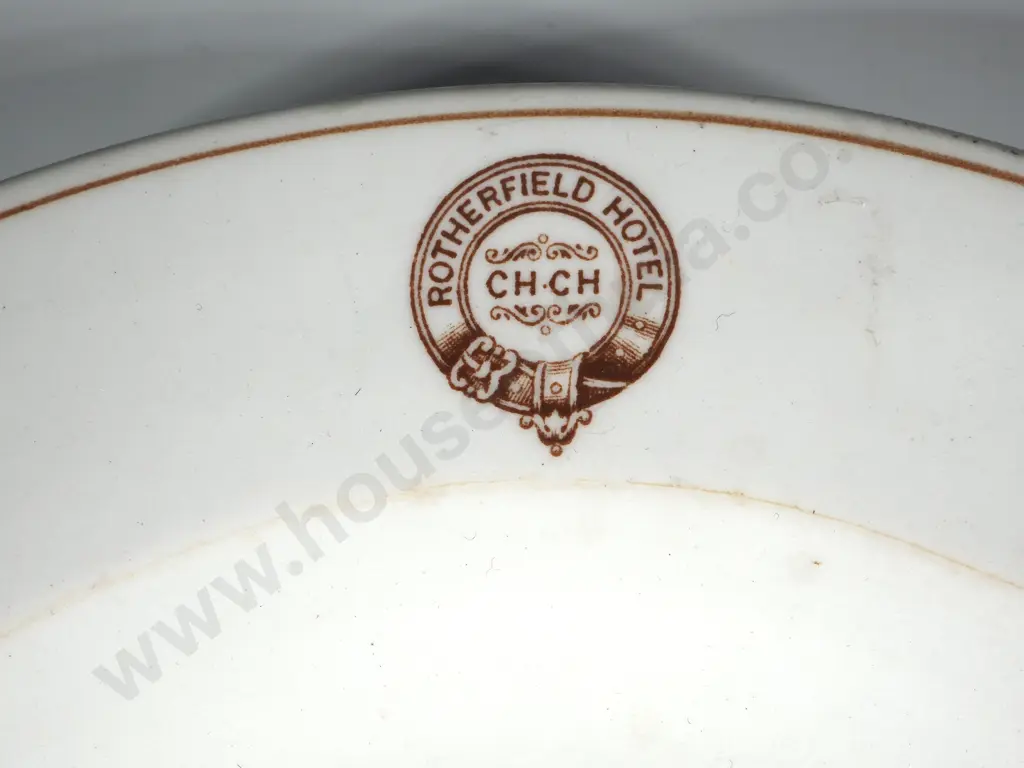 Grindley Hotel Ware Soup Bowl From the Rotherfield Hotel Christchurch Image 1++