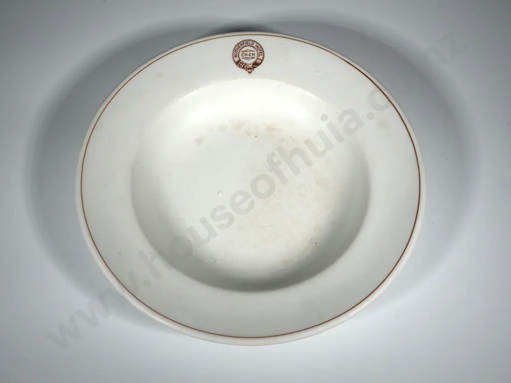 Grindley Hotel Ware Soup Bowl From the Rotherfield Hotel Christchurch Image 1++