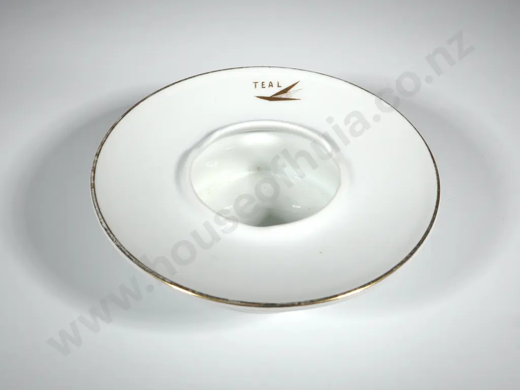 Noritake China  Ashtray For TEAL airways.  Image 1++