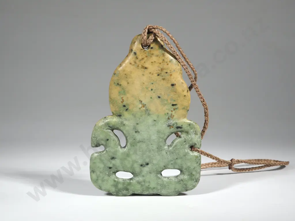 Marsden Hei Tiki With Plaited Necklace Cord Image 1++