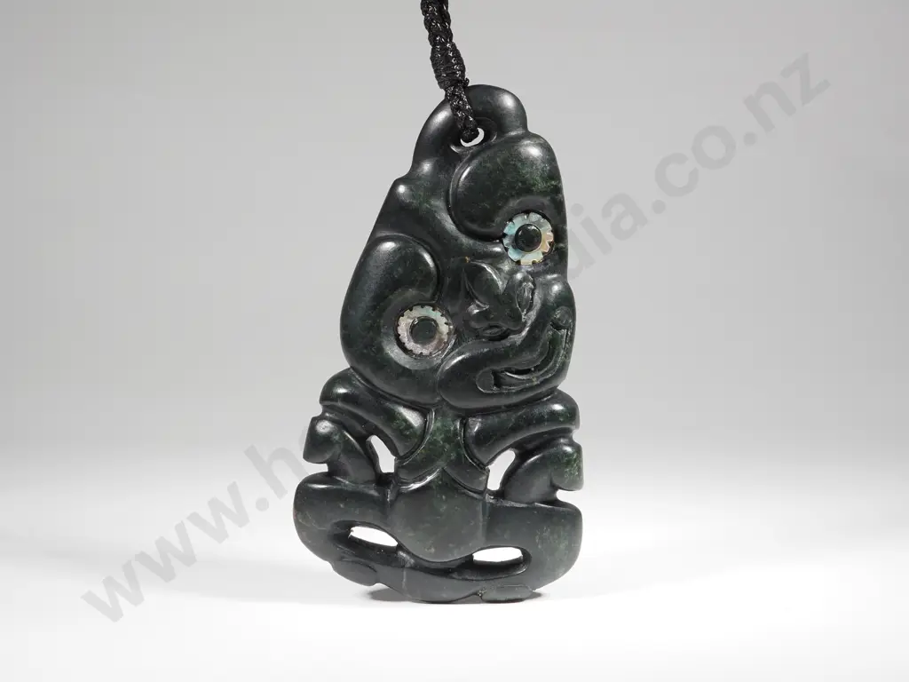 Kawakawa Hei Tiki; 135 x 75mm. 22mm  Image 1++