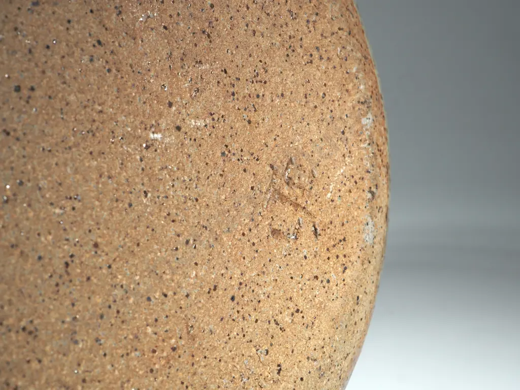 Lidded HIghly Glazed Pot In Greens & Browns  Image 1++