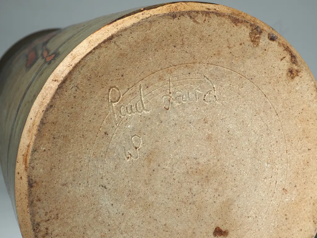 Paul Laird Waimea Pottery Lidded Vase. The Lidded Top With Pierced Decoration Image 1++