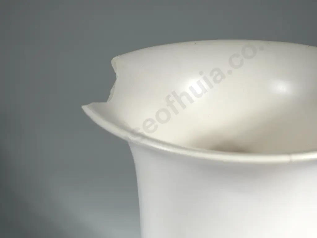 Crown Lynn Urn Shaped Vase with Applied Shell Shaped Handles. Printed Factory Mark to Base &  Incised 665 No. Image 1++