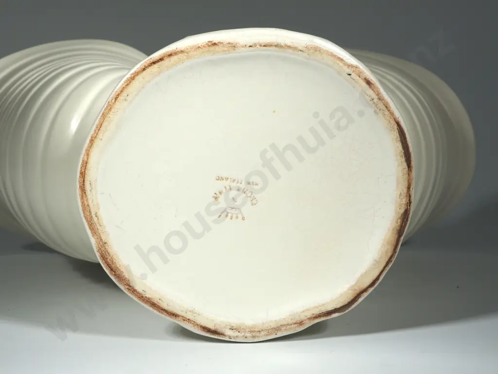 Crown Lynn Nautilus Vase. Crown Mark On Base  Image 1++