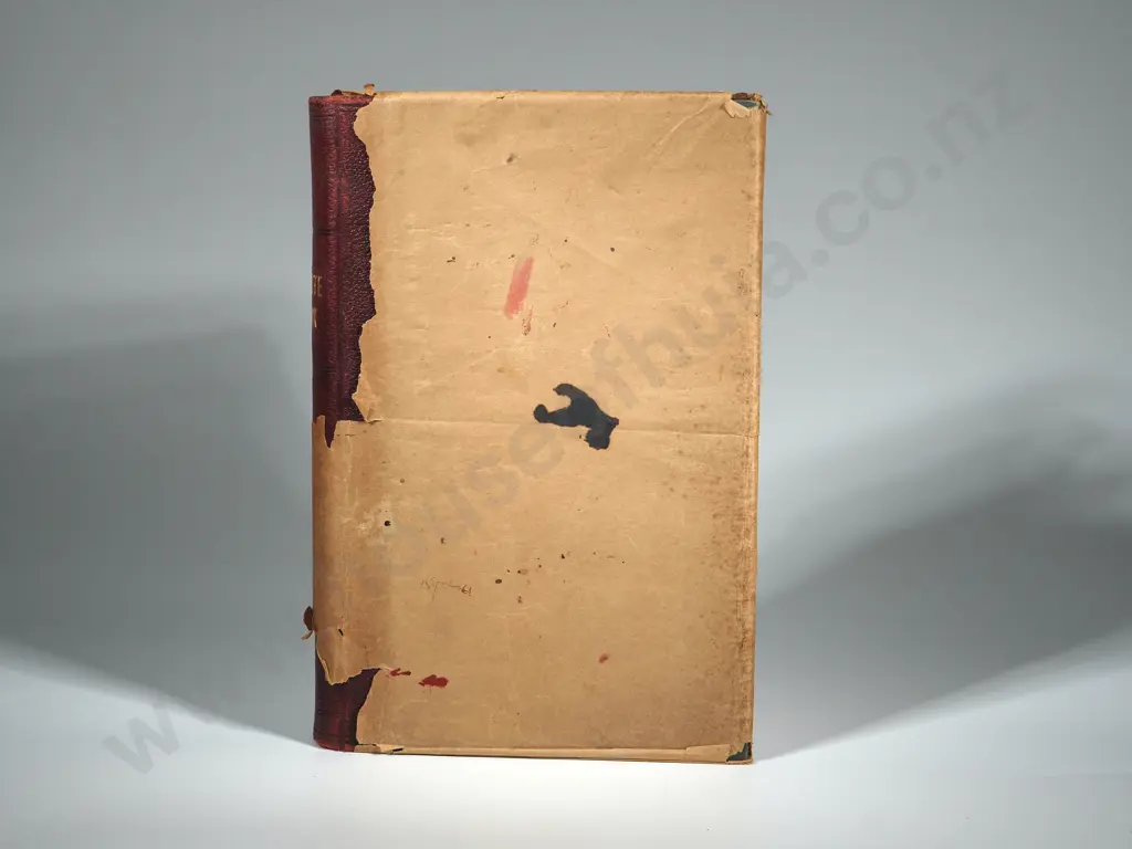 1920's Minute Book Recording all International Rugby Tours to and from New Zealand Image 1++