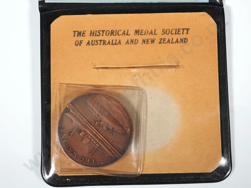 The Wahine Medal. Copper. Diameter 38mm. Struck For The Historical Medal Society Image 1++
