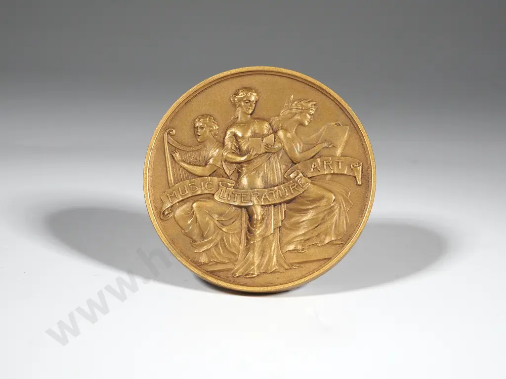 Music, Literature & Art Medal Vaughton Birmingham Image 1++