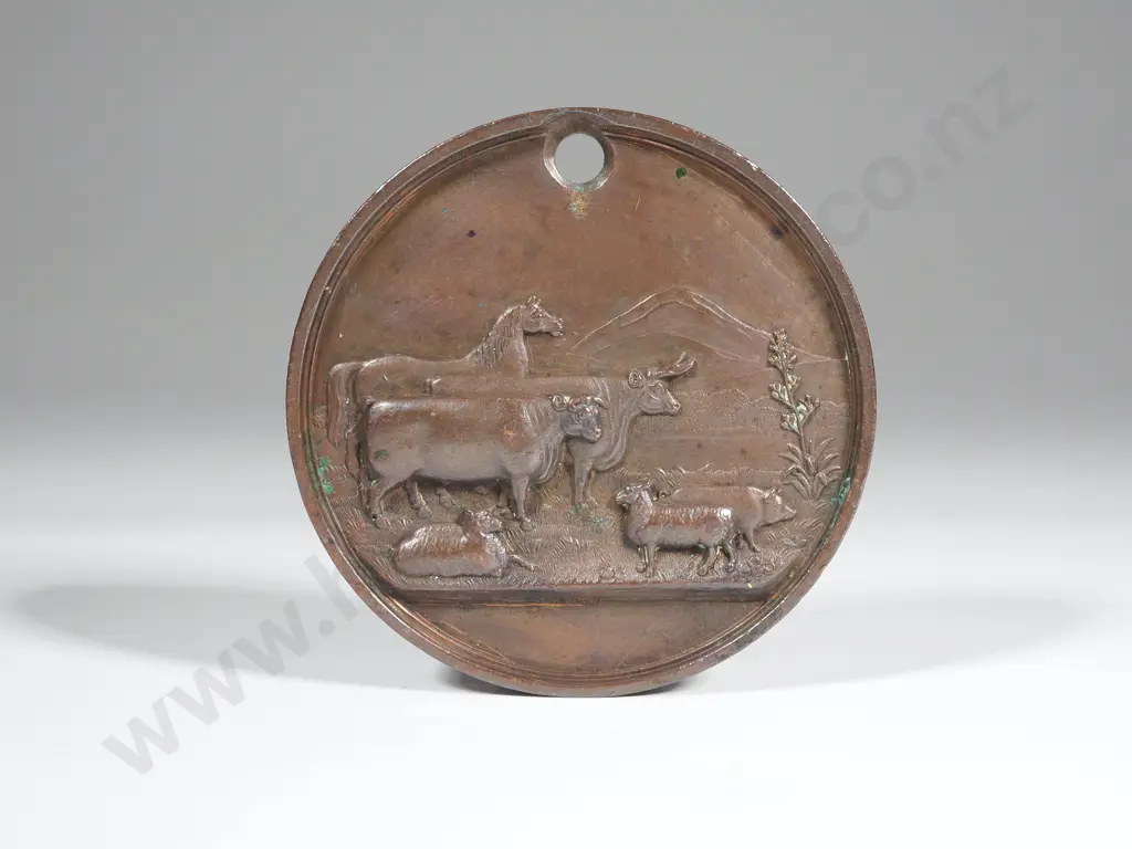 Northern Agricultural and Pastoral Association Medal. Awarded To John Duncan For 2nd Best Draught Filly Image 1++