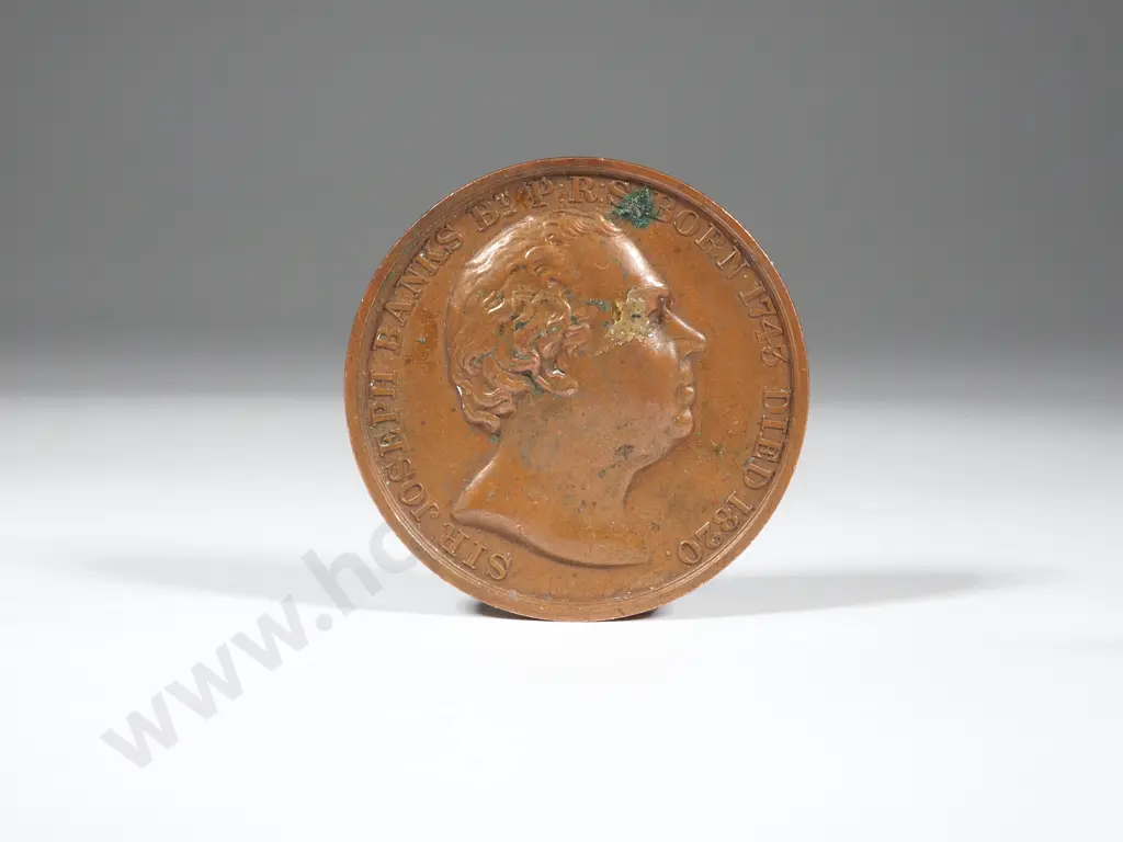 1908 Bronze Royal Horticultural Association Medal - Won by T Reader - First Year of Stratford Horticultural Association Image 1++