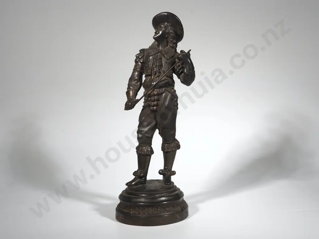 Spelter Figure of a Cavilier Image 1++