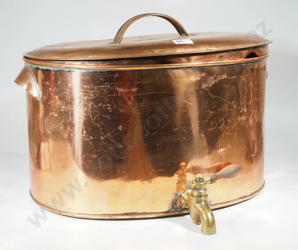 Large Copper Samovar Image 1++