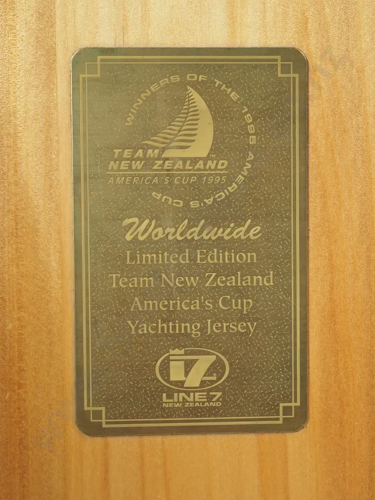 Limited Edition America's Cup Yachting Jersey  520/1000 Image 1++