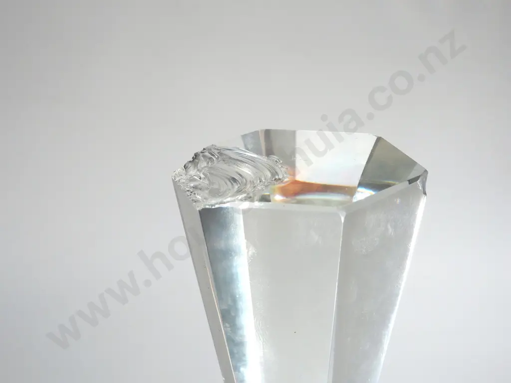Modernist Faceted Decanter Image 1++