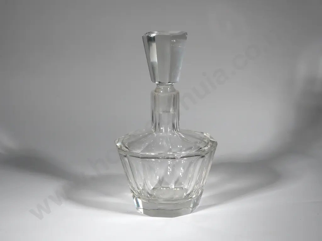 Modernist Faceted Decanter Image 1++