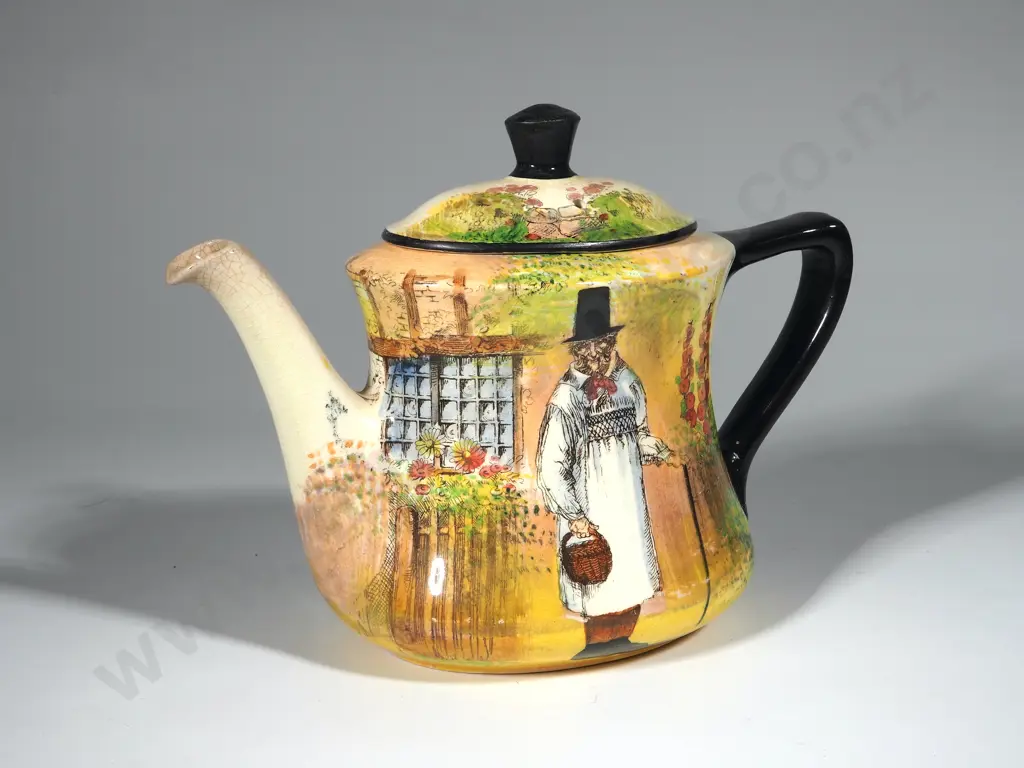 Royal Doulton Series Ware Teapot in The Gaffer Pattern  Image 1++