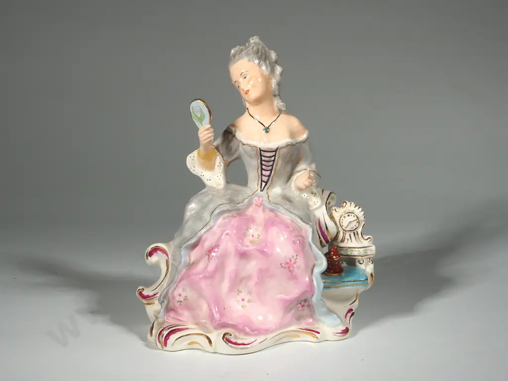 Wedgwood Handpainted Figure " The First Wrinkle" Image 1++