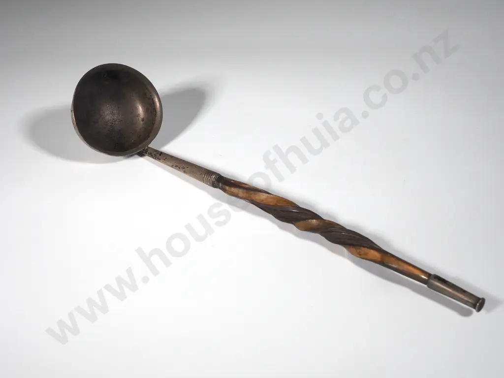 Sterling Silver Toddy Ladle.Sheffield  1869 Image 1++