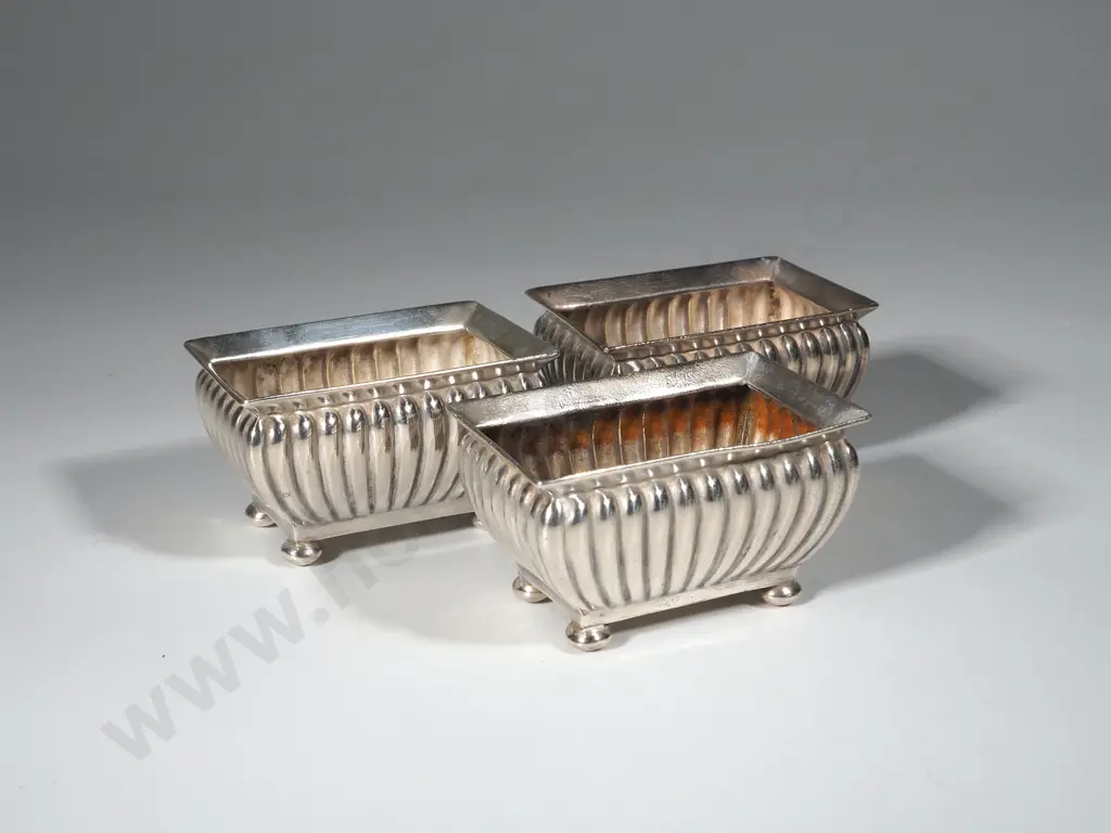 Three Sterling Silver Salts Image 1++