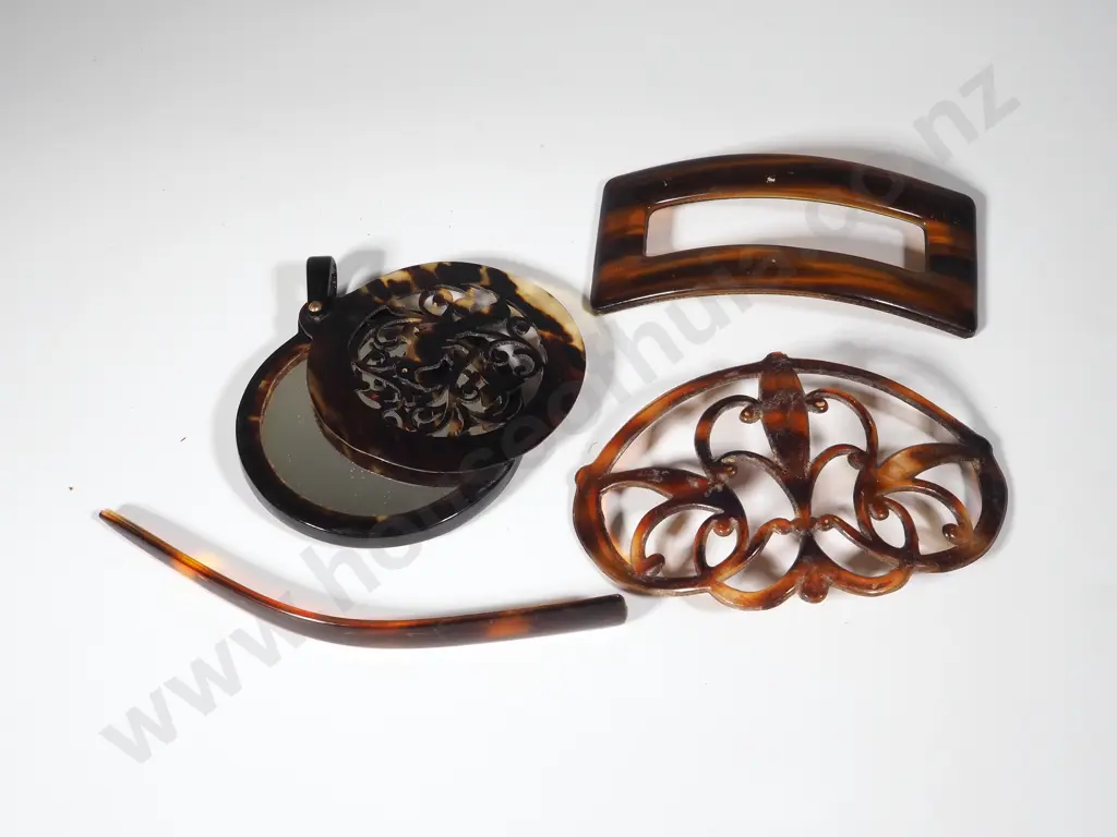 Four Tortoiseshell Pieces Image 1++