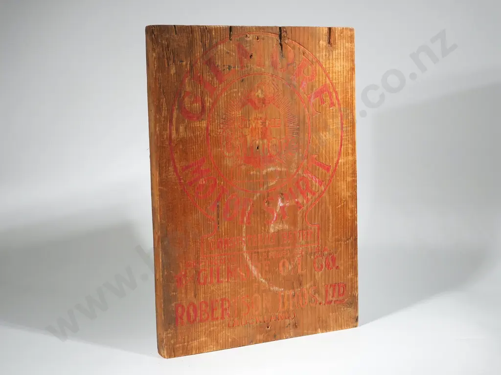 Gilmore Motor Spirit Crate End Image 1++