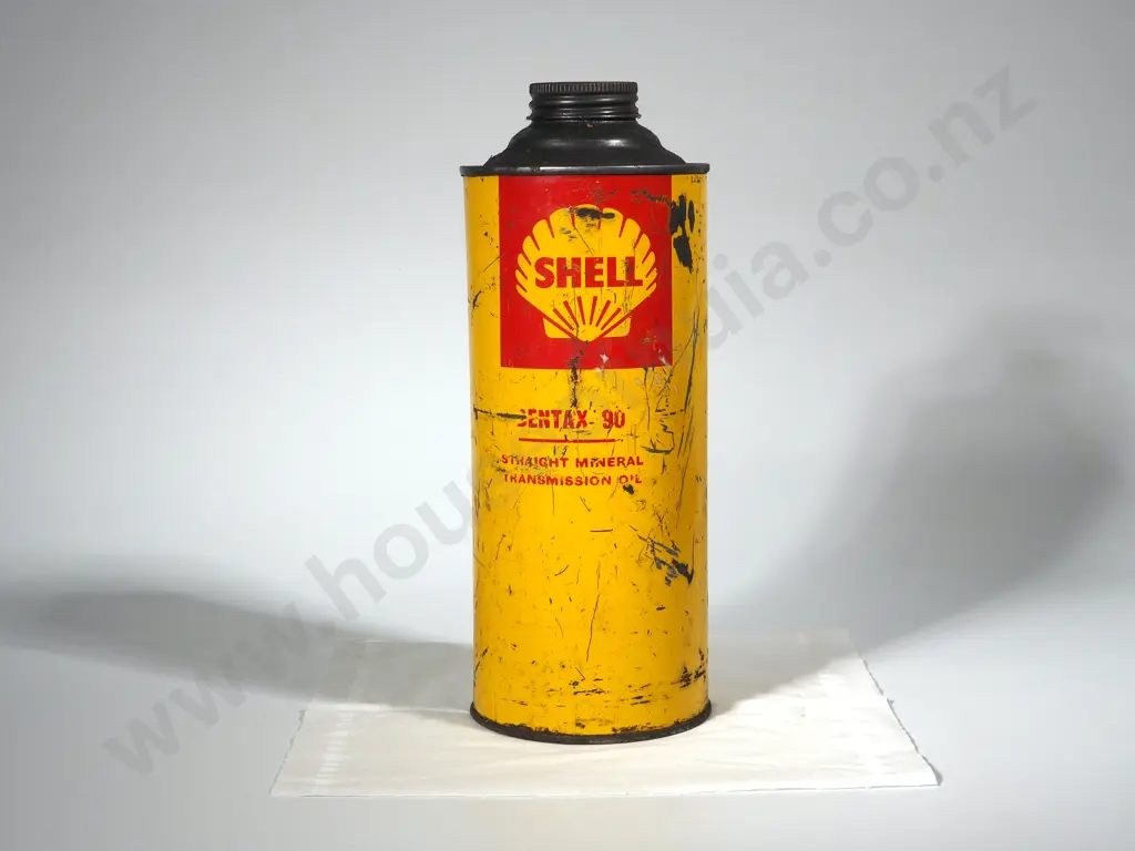 Shell Bentax 90 Straight Mineral Transition Oil Tin - Quart Image 1++