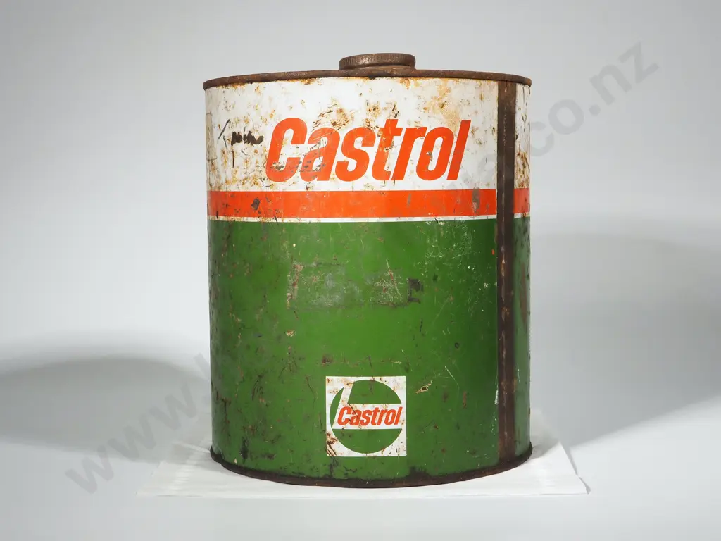 Vintage Castrol 1 Imperial Gallon Oil Tin Image 1++