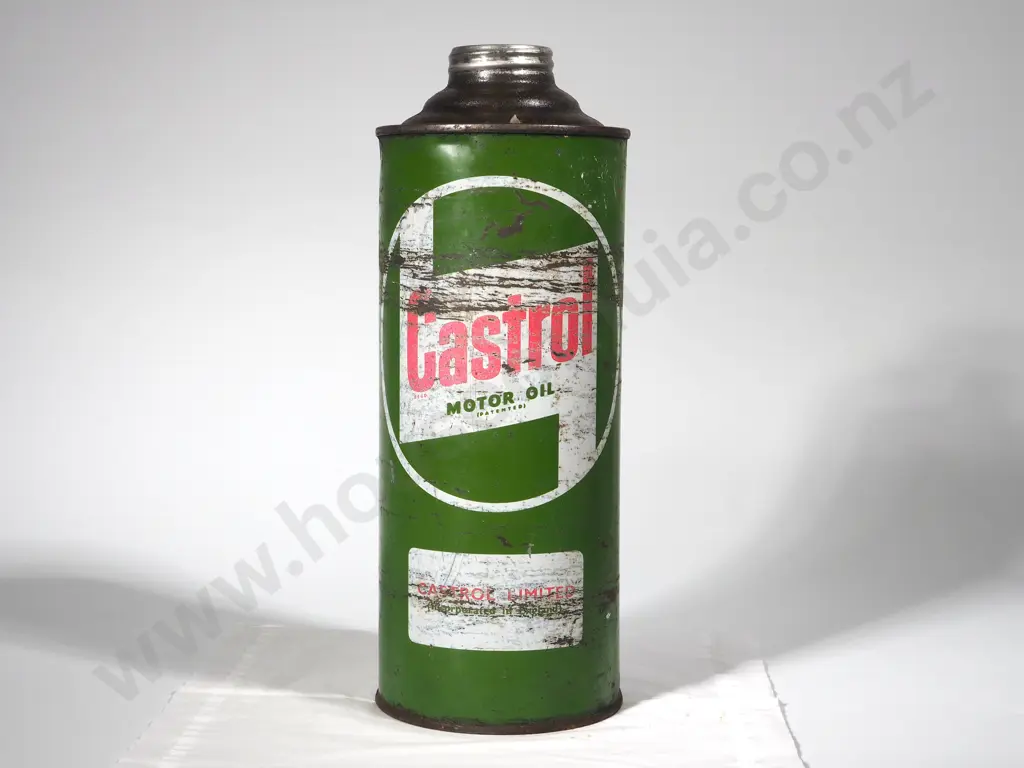 Castrol Motor Oil Tin - No lid Image 1++