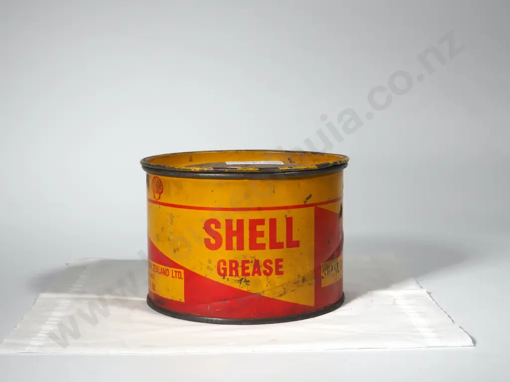 Vintage Shell Grease Tin Image 1++