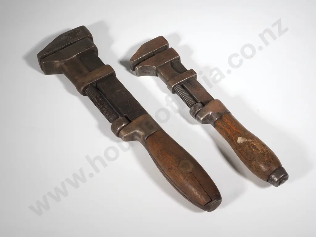 Two Vintage Monkey Wrenches Image 1++