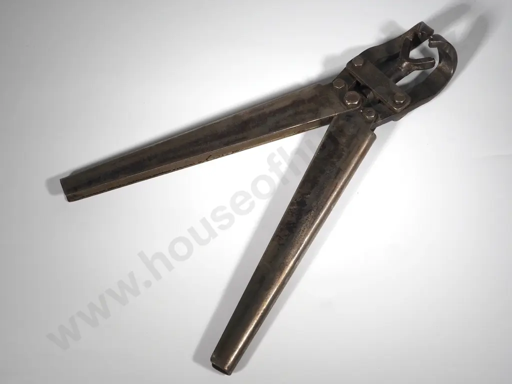 Large Vintage Gripping Pliers Image 1++