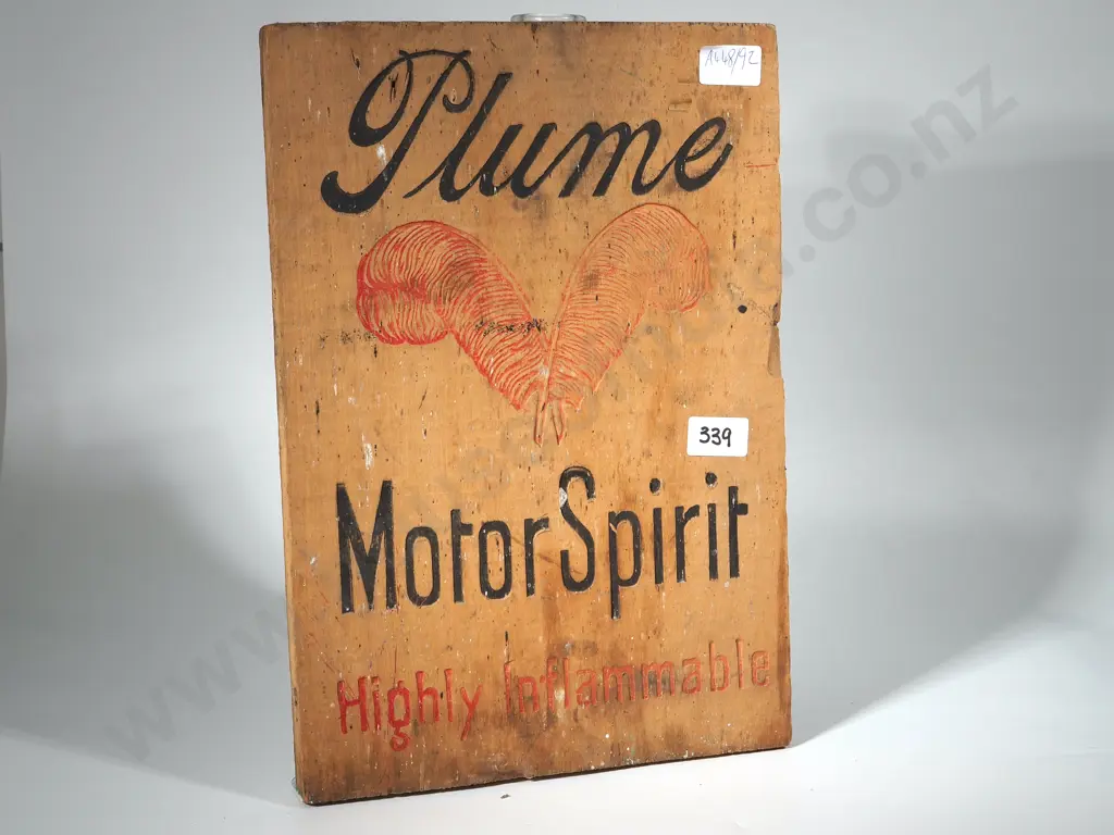 Plume Motorspirit Highly Flammable Crate End Image 1++