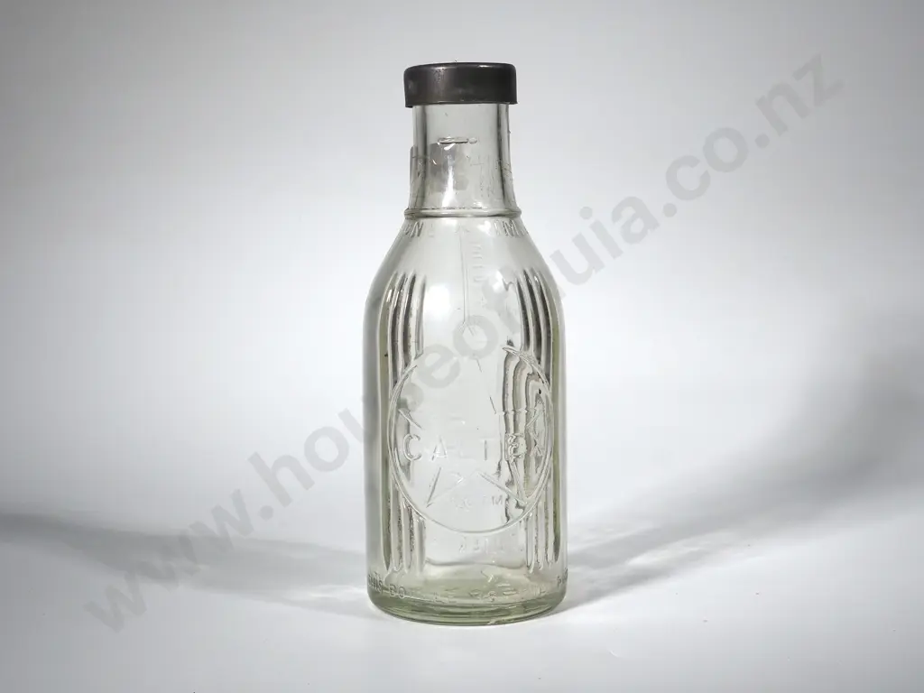 Rare New Zealand Caltex Glass Bottle Image 1++
