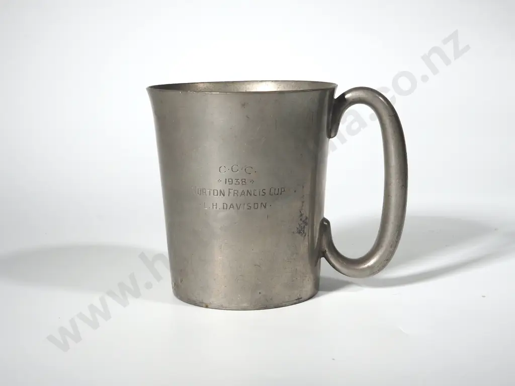 CCC 1938 Norton Francis Cup Awarded to L.H. Davison Image 1++