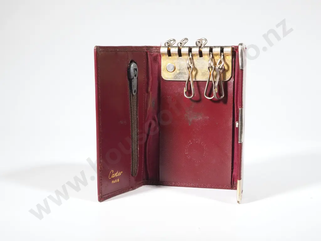Red Key Holder - Marked "Cartier" Image 1++