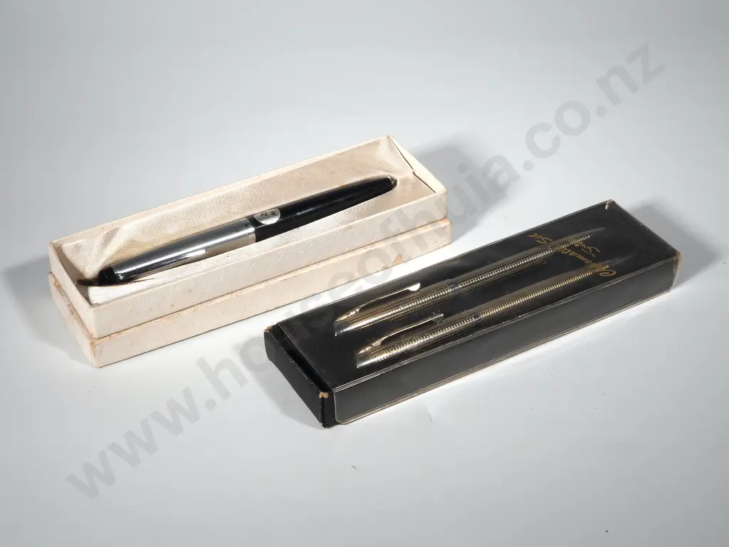 Two Boxed Scripto Pen Sets Image 1++