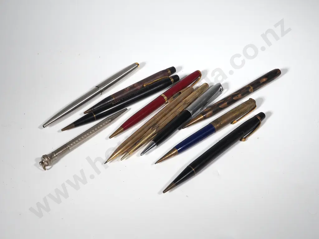 Lot of Eleven Vintage Assorted Pencils Image 1++