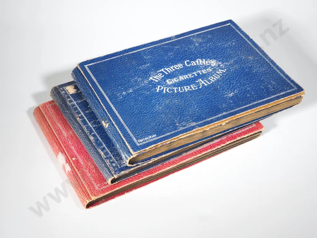 Three Castle Cigarette Albums Image 1++